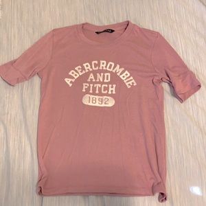 Pink short sleeve top